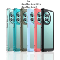 For OnePlus Ace 2 Pro Case Cover For OnePlus Ace 2 Pro Skin-feel Frosted Transparent Soft Capa Para Case For OnePlus Ace 2 Pro