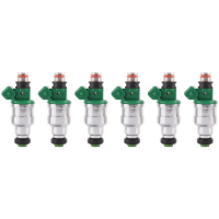 belook หัวฉีดน้ำมันเชื้อเพลิง 6 ชิ้น รุ่น INP-534 SDH240 MD189021 SDH-240 INP534 สำหรับ Mitsubishi M