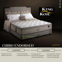 King Koil New Chiro Endorsed 120x200 Kasur Tanpa Divan/Sandaran