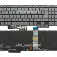 New US QWERTY Keyboard for lenovo thinkbook 16p G2 ACH ThinkBook 16pNX ThinkBook 16 Gray Black, no Frame, with BACKLIT