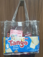[ISI 10 PCS] Tas Mika Bening Transparan Tebal 20 x 20 x 10 cm, Souvenir Ulang Tahun Anak, Aqiqah, Sn