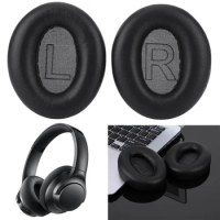 1 Pair Replacement Earpads Memory Foam Ear Cushion Sheepskin Headset Ear Cushions for Anker Soundcore Life 2 Q20 Q20+ Q20I Q20BT
