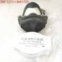 3M 1211 mask+10pcs 3M 1705 Filter set