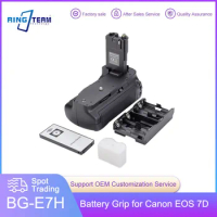 With Remote Control BG-E7H BG-7D Vertical Battery Grip for Canon EOS 7D Digital SLR Camera BG-E7 BG7D Battery Grip