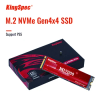 KingSpec SSD M2 512GB 1TB 2TB 4TB NVME Ssd Gen4 M.2 PCIe 4.0 Hard Drive Solid State Drives NMVE Hard Disk for Laptop Desktop PS5