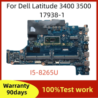 17938-1สำหรับ Dell Latitude 3400 3500แล็ปท็อปเมนบอร์ด DDR4 CN-0K3FRD 0K3FRD ที่มี I5-8265U CPU เมนบอ