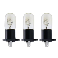 3pcs/lot Microwave Oven Refrigerator bulb spare repair parts accessories 230V 20W Lamp replacement for lg galanz midea Samsung