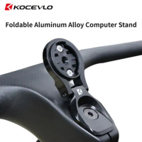 KOCEVLO-Bicycle Aluminum Alloy Computer Stand, Can Be Adjusted, Movable, Foldable, Garmin, Bryton, Bicycle Accessories, New