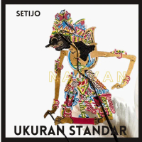 wayang kulit tokoh Setijo Ukuran Standar Pedalangan