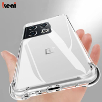 Luxury Shockproof Case For OnePlus 10 8 9 Pro Transparent Protection Silicone Soft Cover One Plus 8T 10 9 Pro Phone Accessories