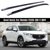Car Roof Rack For Honda VEZEL HR-V HRV 2022-2024 Rails Bar Luggage Carrier Bars top Cross bar Rack Rail Boxes Aluminum Alloy