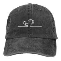 Pure Color Cowboy Hats Soccer Women's Hat Sun Visor Baseball Caps La Linea Peaked Trucker Dad Hat