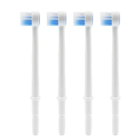 4pcs Replacement Tips for Waterpik Aquarius Water Flosser Waterpik Toothbrush Replacement Heads WP-100 WP-300 WP-660 WP-900