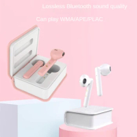 TWS wireless bluetooth earbuds touch sports surround sound noise reduction earphones Creative book headphone SS-TWS112 headset