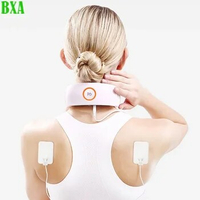 Pangao P6 4D Smart Cervical Massager U shaped Pillow VTP Double Pulse Nursing Instrument Portable Neck Pain Relie Massager