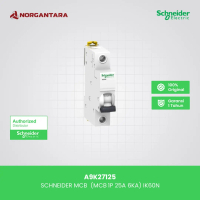 SCHNEIDER MCB A9K27125 (MCB 1P 25A 6KA) IK60N