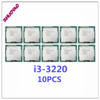10PCS Core i3 3220 3.3GHz 3M Cache Dual-Core CPU Processor SR0RG LGA 1155