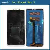Original 6.9" Display For Xiaomi Max3 LCD Display Touch Digitizer Assembly For Xiaomi Mi Max 3 LCD Screen Replacement With Frame