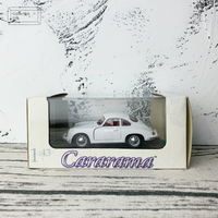 CARARAMA 1:43 PORSCHE 356B Coupe 白 汽車模型【Tonbook蜻蜓書店】