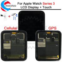 For Apple Watch Series 3 LCD Display Touch Screen Digitizer 38mm/42mm GPS/Cellular para pantalla For apple watch serie 3 42mm