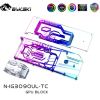 Bykski Active Backplane GPU Block For Colorful iGame RTX3080/3090 Ultra/Advanced OC,Graphic Memory VRAM Radiator N-IG3090UL-TC