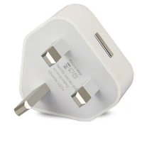 Travel 1 Port USB 5V 1A Power Adapter USB Charger Wall Charger UK Plug