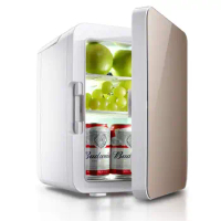 New Design Electric Foods Drinks Freezer Cooler Warmer Fridge Portable Refrigerator 10 liter Mini Fridge for Car