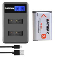 NPBX1 NP BX1 Bateria NP-BX1 Battery + LCD Dual USB Charger for Sony DSC RX1 RX100 AS100V M3 M2 HX300 HX400 HX50 HX60 GWP88 WX350