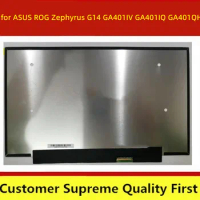 14.0'' FHD IPS LCD Screen Display Matrix Non-Touch for ASUS ROG Zephyrus G14 GA401IV GA401IQ GA401QH 1920X1080 40 Pins