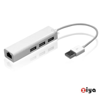 【CASE4U】Mac 轉接線(USB2.0 高速傳輸網路線 與USB三孔)