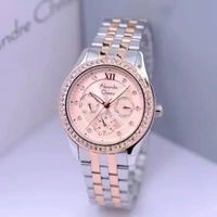 ALEXANDRE CHRISTIE AC 2496 / AC2496 WANITA GARANSI RESMI 1TAHUN Watches - full rosegold silver roseg