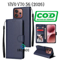 FLIP CASE HP PREMIUM UNTUK VIVO V70 5G LEATHER FLIP CASE HP PREMIUM UNTUK VIVO V70 5G (2026)