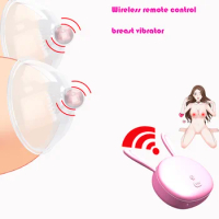 10 Speeds Wireless Remote Control Breast Enlarge Massager Nipple Vibrator Clit Stimulator Sex Toy For Women Sucking Breast Pump
