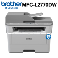 【Brother】MFC-L2770DW無線黑白雷射全自動雙面複合機(傳真列印掃描複印)