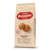 即期品【Bonomi白朗妮】義大利 杏仁酥500g(杏仁 義式甜點 小脆餅 效期20241015)