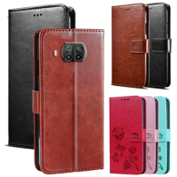 For Xiaomi Mi 10T Lite 5G Case Protection PU Leather Flip Stand Capa For Xiaomi 10T Lite Cover Telefone Wallet Funda Bag Shell