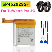Battery SP452929SF Smart Watch 415mAh SP452929SF Battery For TicWatch Pro / TicWatch Pro 4G Watch Smart Watch Accumulator+tools