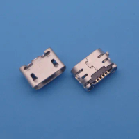 10pcs for Sony D2004,D2005,D2104,D2105 Xperia E1 DS,D2114 TV 5 pin micro mini USB jack socket type-B Charge port Connector 5-pin
