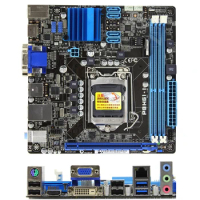 Intel H61 P8H61-I MINI ITX HTPC motherboard Used original LGA1155 LGA 1155 DDR3 16GB USB2.0 SATA2 Desktop Mainboard