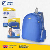 【 Travel Blue 藍旅 】 Foldable 摺疊背包 (11L) 藍色 TB068-BL