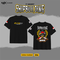 KAOS SHIPBUILDING WELDER KOREA UNISEX COTTON COMBED 24s