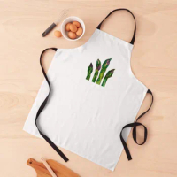 Asparagus Apron Manicurists for women with pocket Kitchen Things For Home Apron