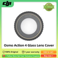 DJI Osmo Action 4 Glass Lens Cover High Strength Glass and AF Coating for Stain and Scratch Resistance 10g for DJI Osmo Action 4