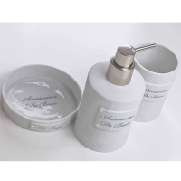 【MioMall 米歐廣場】舒蕾馬Sorema DE BAIN漱口杯/衛浴罐/牙刷架/牙杯(★奢華渡假飯店衛浴品味★)