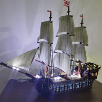 LED light for Pirates Ship boat blocks Compatible with 10210 Imperial Flagship Building lepinBricks toys gifts