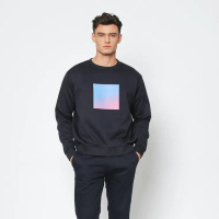 VALINO - SWEATSHIRT HITAM PRIA - V-CBCR07-M9