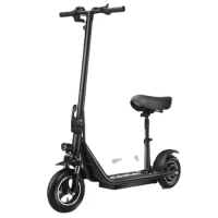 Electric scooter mounted light station riding scooter folding electric adult wide pedal.