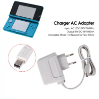 EU Plug Travel Charger for Nintendo NEW 3DS XL AC 100V-240V Power Adapter for Nintendo DSi XL 2DS 3DS 3DS XL