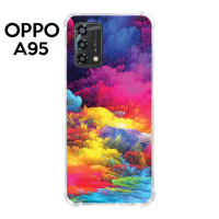 Casing Custom OPPO A95 Softcase Motif Batik Color40