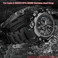 For Casio G-SHOCK MTG series MTG-B3000 solid Stainless steel watchband Quick release MTG B3000 metal strap Watch chain bracelet